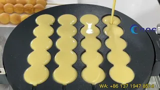 Commercial Waffle Stick Maker Ball Shaped Waffle Machine with Changeable Plate