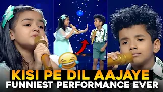 Gaana Hi Bhul Gaya😂Cutest & Funniest Performance Pihu Sharma x Avirbav Reaction Superstar Singer 3