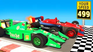 INSANE F1 *TOP SPEED* SKILL RACE! (GTA 5)