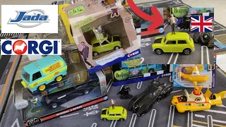 Matchbox and Corgi Mr Bean Mini with figures ▶️ Hot Wheels and Corgi Yellow Submarine. Jada Toys‼️