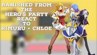 Banished from hero's party react to Rimuru + chloe ||Gacha reaction|| ship : rimuru x harem