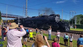 Big Boy 4014 in Cedar Rapids