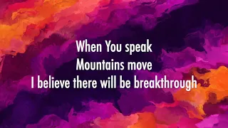 Breakthrough (Single Version) - Red Rocks Worship (Lyrics + Scripture)