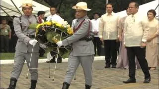 National Heroes' Day Wreath Laying 8/25/2014