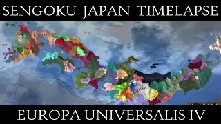 EU4: Sengoku Japan Shogun Timelapse