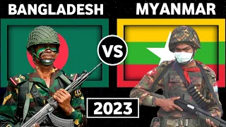 Bangladesh vs Myanmar Military Power Comparison 2023 | Myanmar vs Bangladesh Military Power 2023