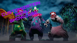 Customization Menu Showcase (Killer Klowns from outer Space The Game)