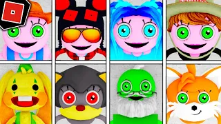 How to get ALL 14 NEW BADGES in FIND MOMMY LONG LEGS MORPHS - Roblox