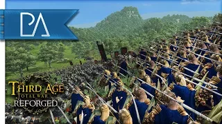 SIEGE OF THE WOODLAND REALMS: 20K MAN BATTLE! - Third Age Total War Reforged Mod Gameplay