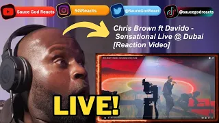 Chris Brown ft Davido - Sensational Live @ Dubai | REACTION