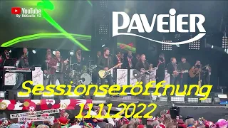 Paveier - Sessionseröffnung Kölner Karneval 11.11.2022