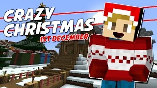 Minecraft - CRAZY CHRISTMAS [1] - OUR CHRISTMAS HOME!?