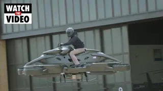 'It's awesome': world's first flying bike makes U.S. debut