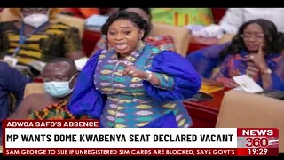 Adwoa Safo's Absence: MP Wants Dome Kwabenya Seat Declared Vacant