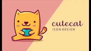 Cute Cat - Logo design - Icon / Artsigma