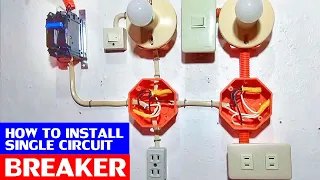 OK LANG BA! GUMAMIT NG SINGLE CIRCUIT BREAKER SA ILAW AT OUTLET