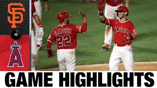 Tommy La Stella walks it off vs. Giants | Giants-Angels Game Highlights 8/17/20