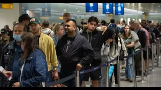 'Travel chaos' at airports in France, Spain and rest of Europe