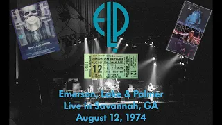 Emerson, Lake & Palmer - Live In Savannah, GA 1974-08-12 (BRAND NEW SHOW)