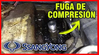 Fuga de Compresión Inyectores Diesel Ssangyong ✅ Solucionado Actyon, Rexton, Kyron Compression Leak
