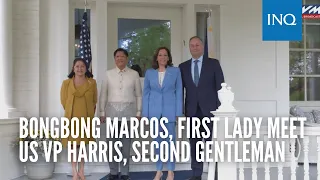 Bongbong Marcos, First Lady meet US VP Harris, Second Gentleman