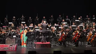 Vande Mataram from Mahatma Symphony | L. Subramaniam | Kavita krishnamurthy | IAA Houston