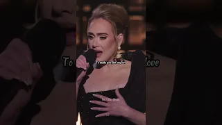 Adele - Make You Feel My Love (One Night Only) #adele #makeyoufeelmylove #liveperformance