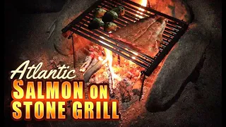 Camp & Cook | Cooking Salmon On BISON Portable BBQ Grill