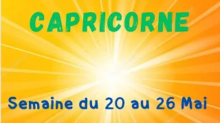 Capricorne semaine du 20 au 26 Mai