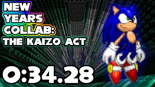 [TAS] SRB2 - New Years Collab - The Kaizo Act w/ Adventure Sonic - 0:34.28