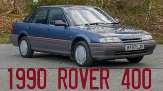 1990 Rover 414 SLi 'R8" goes for a Drive