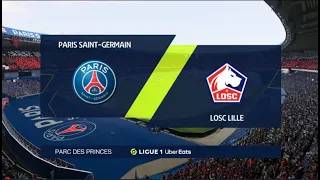 PSG vs LOSC - Ligue 1 2022/2023 - 02/19/2023 - FIFA 23 Simulation - French Commentary