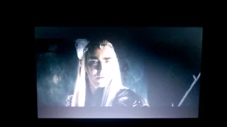 Lo hobbit - Thranduil e Legolas scena finale