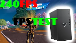 Fortnite Fps Test on HP Victus Gaming Desktop Gameplay