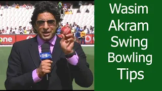 How To Swing The Ball - Best Swing Bowling Tips By Wasim Akram