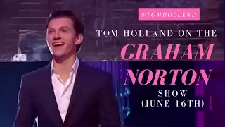 tom holland on the graham norton show - all clips!