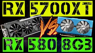 RX 5700XT VS RX 580 8Gb SE