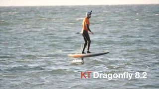 KT Dragonfly 8.2_Sup Downwind und Wingfoil Test 2023