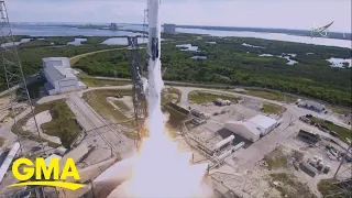 NASA and SpaceX make 2nd attempt at launching starship | GMA