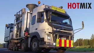 Hot Mix thermoplastic road marking truck