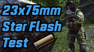 23x75mm Star Flash Test! KS-23 Flashbang Round!