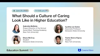 What Should a Culture of Caring Look Like in Higher Education?