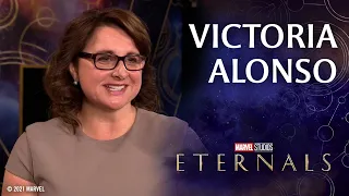 Victoria Alonso on the Heart of Marvel Studios' Eternals | Red Carpet Live