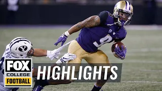 BYU vs. Washington | FOX COLLEGE FOOTBALL HIGHLIGHTS