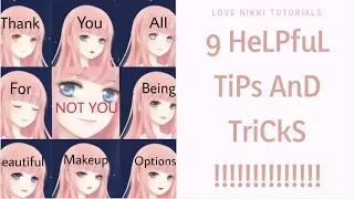 Love Nikki: ToP 9 SuPeR HeLPfUL TiPs YoU NeVeR KnEW aBoUT!!!!!!!!!!!!