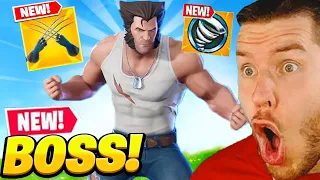 *NEUER* WOLVERINE BOSS in Fortnite! (sehr stark)