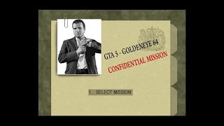 Goldeneye 64 - Menu Briefing (Missions) UNCOMPRESSED Music - 777PROJEKT Remake