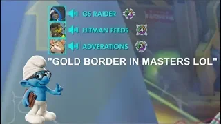 TOXIC Smurfs FLAME Me For Being Gold Border Masters (Overwatch Competitve toxicity)
