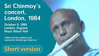 1984 Peace Concert, London | Sri Chinmoy. Short version