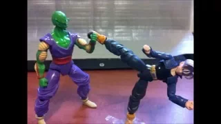 dragon ball Stop Motion  Piccolo vs Trunks